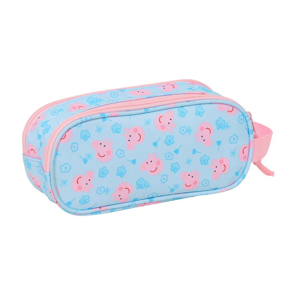 Estuche doble 3D Peppa Pig