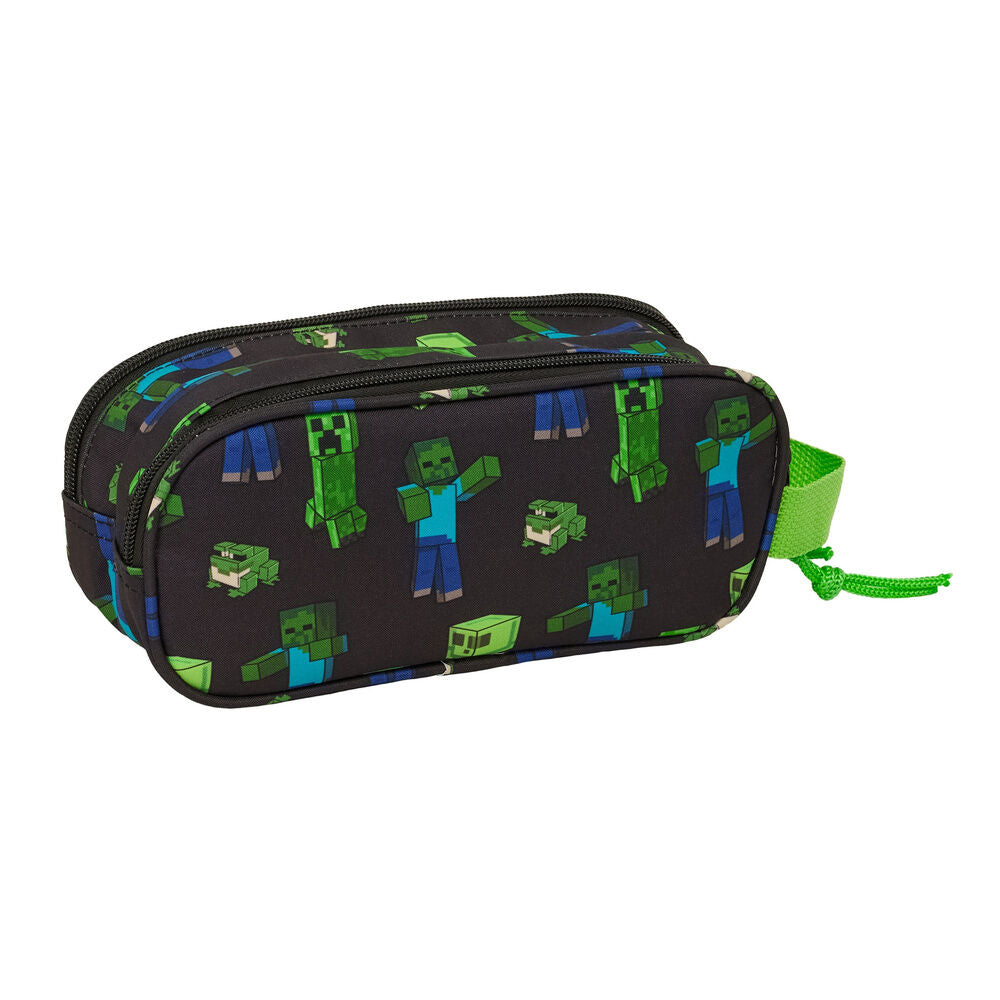 Estuche doble 3D Minecraft