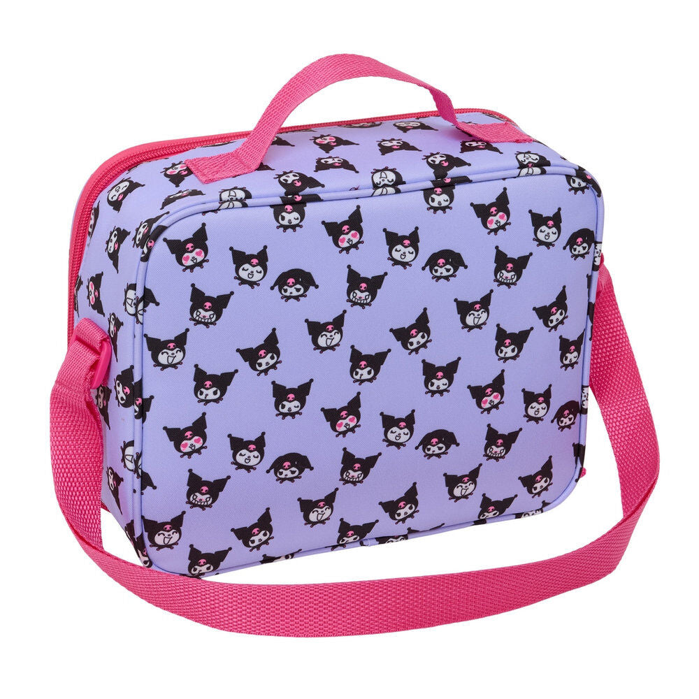 Lancheira térmica 3D Kuromi Hello Kitty