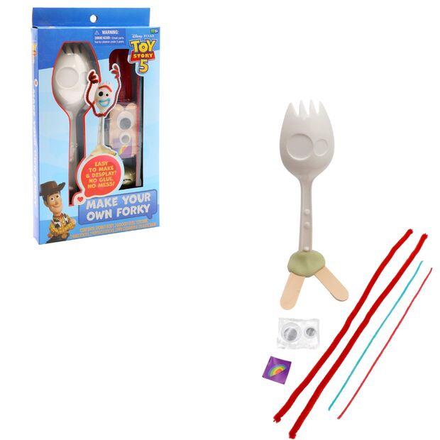 Cria o teu Forky Toy Story 5 Disney Pixar