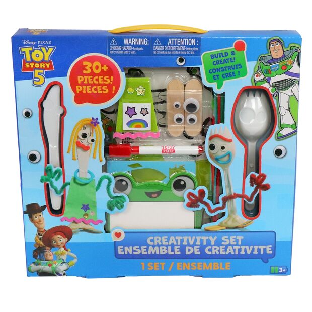 Set Cria o teu Forky & Karen Toy Story 5 Disney Pixar