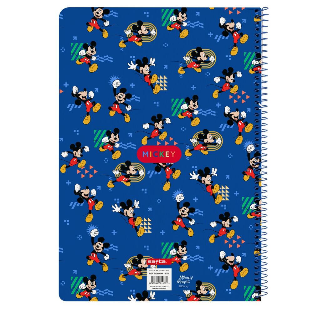 Cuaderno A4 Today Mickey Disney