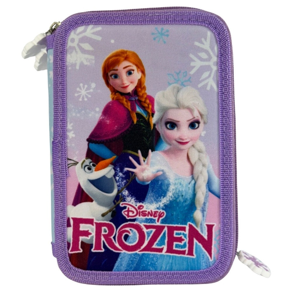 Estojo triplo Frozen Disney
