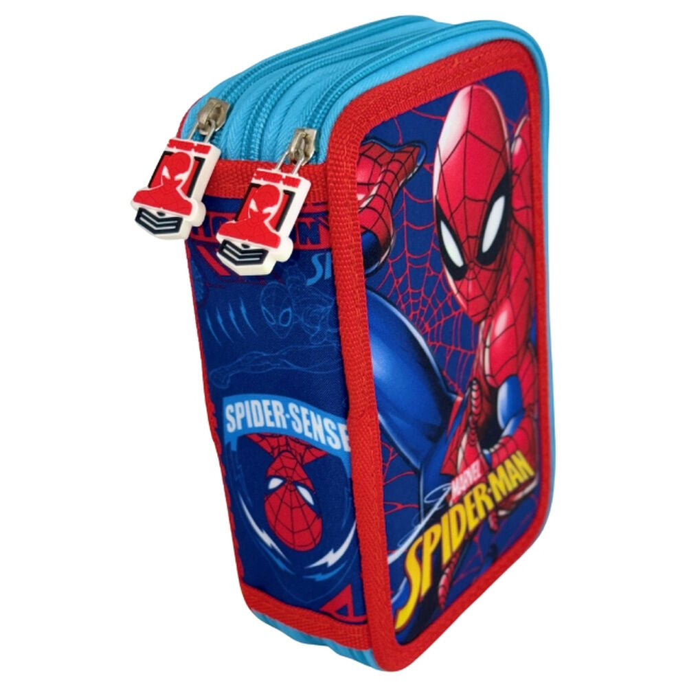 Estojo triplo Web Marvel Spiderman