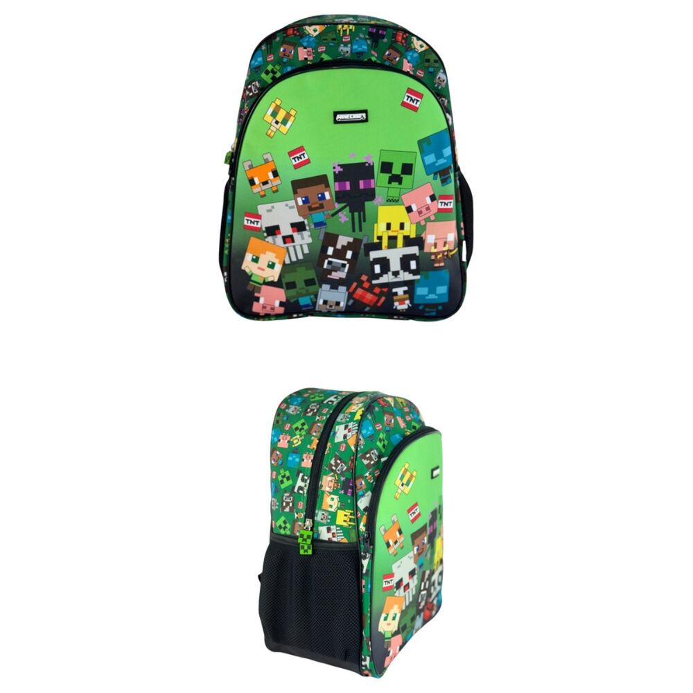 Mochila Characters Minecraft 40cm