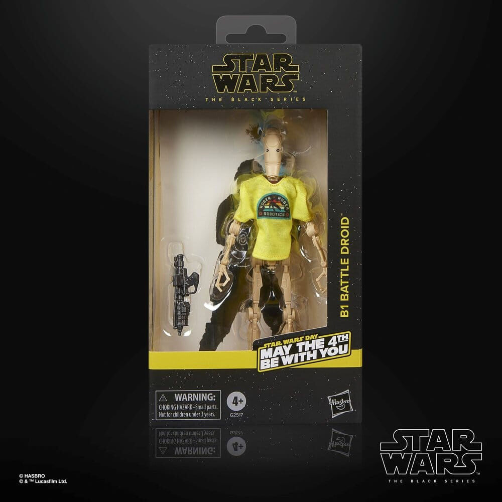Figura B1 Battle Droid May The 4th Be With You Star Wars 15 cm - imagem 1