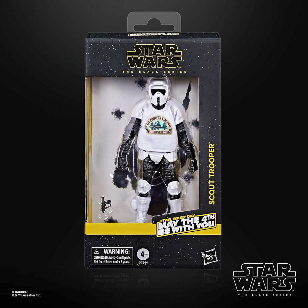Figura Scout Trooper May The 4th Be With You Star Wars 15 cm - imagem 1
