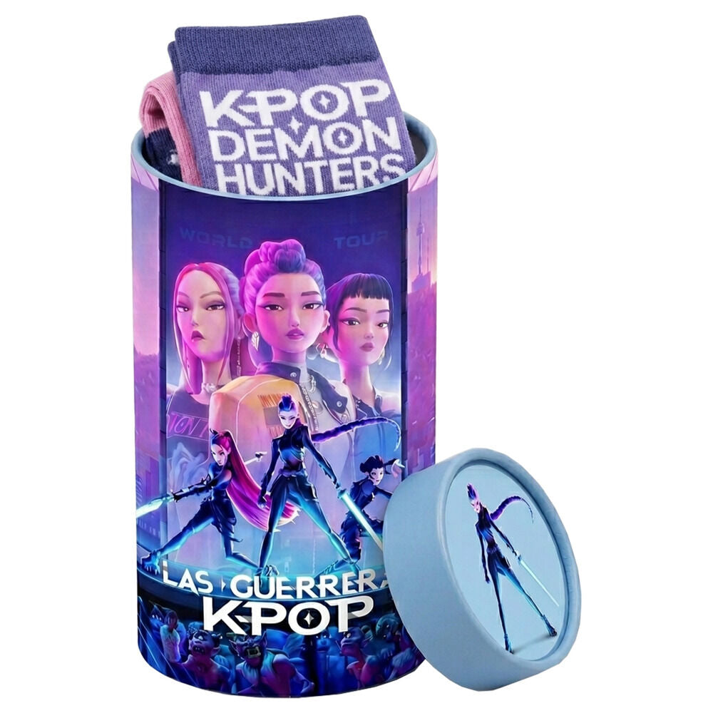 Conjunto 3 meias K-POP Demon Hunters