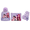 Conjunto Gorro + Gola + Luvas K-POP Demon Hunters