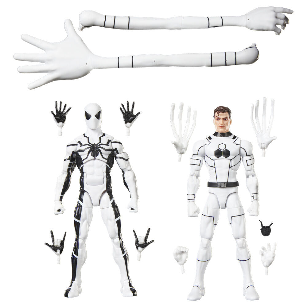 Conjunto 2 figuras Mister Fantastic & Spiderman Os 4 Fantásticos Marvel Legends Series 15 cm - imagem 2