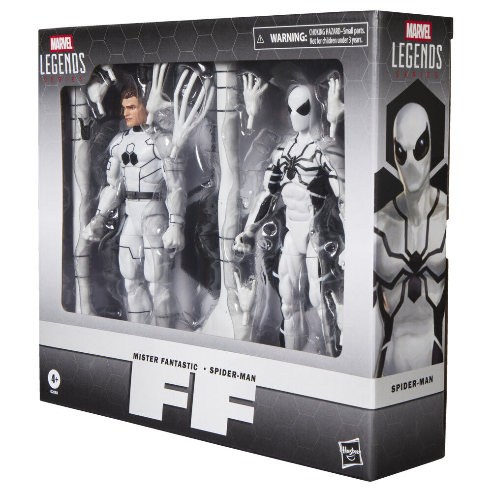 Conjunto 2 figuras Mister Fantastic & Spiderman Os 4 Fantásticos Marvel Legends Series 15 cm - imagem 10