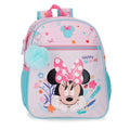 Mochila Happy To Be Me Minnie Disney 33cm adaptável