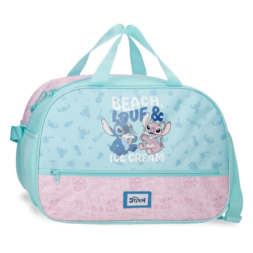 Saco de desporto Beach & Love Stitch Disney 40cm