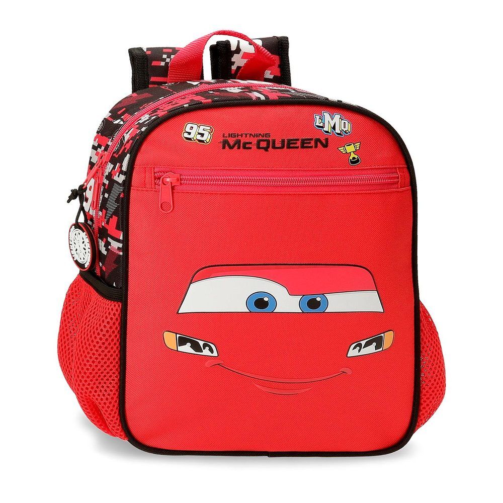 Mochila Mcqueen Cars Disney 28cm adaptável