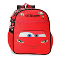 Mochila Mcqueen Cars Disney 33cm adaptável