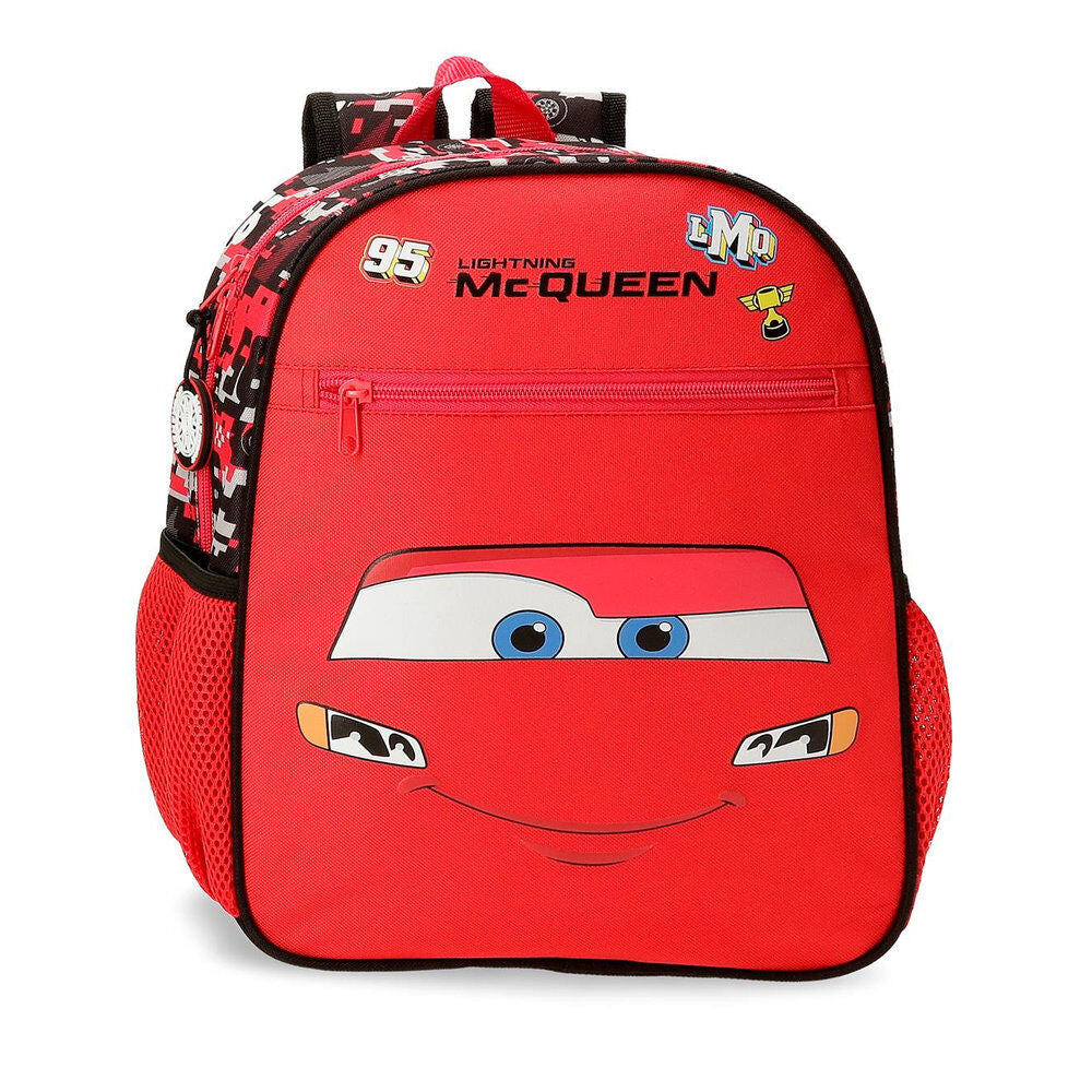 Mochila Mcqueen Cars Disney 33cm adaptável