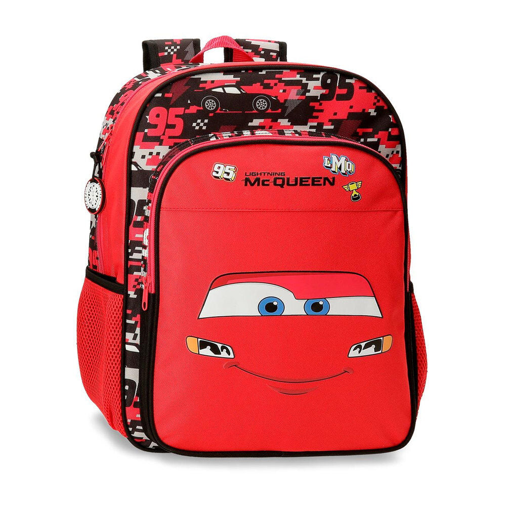 Mochila Mcqueen Cars Disney 40cm adaptável
