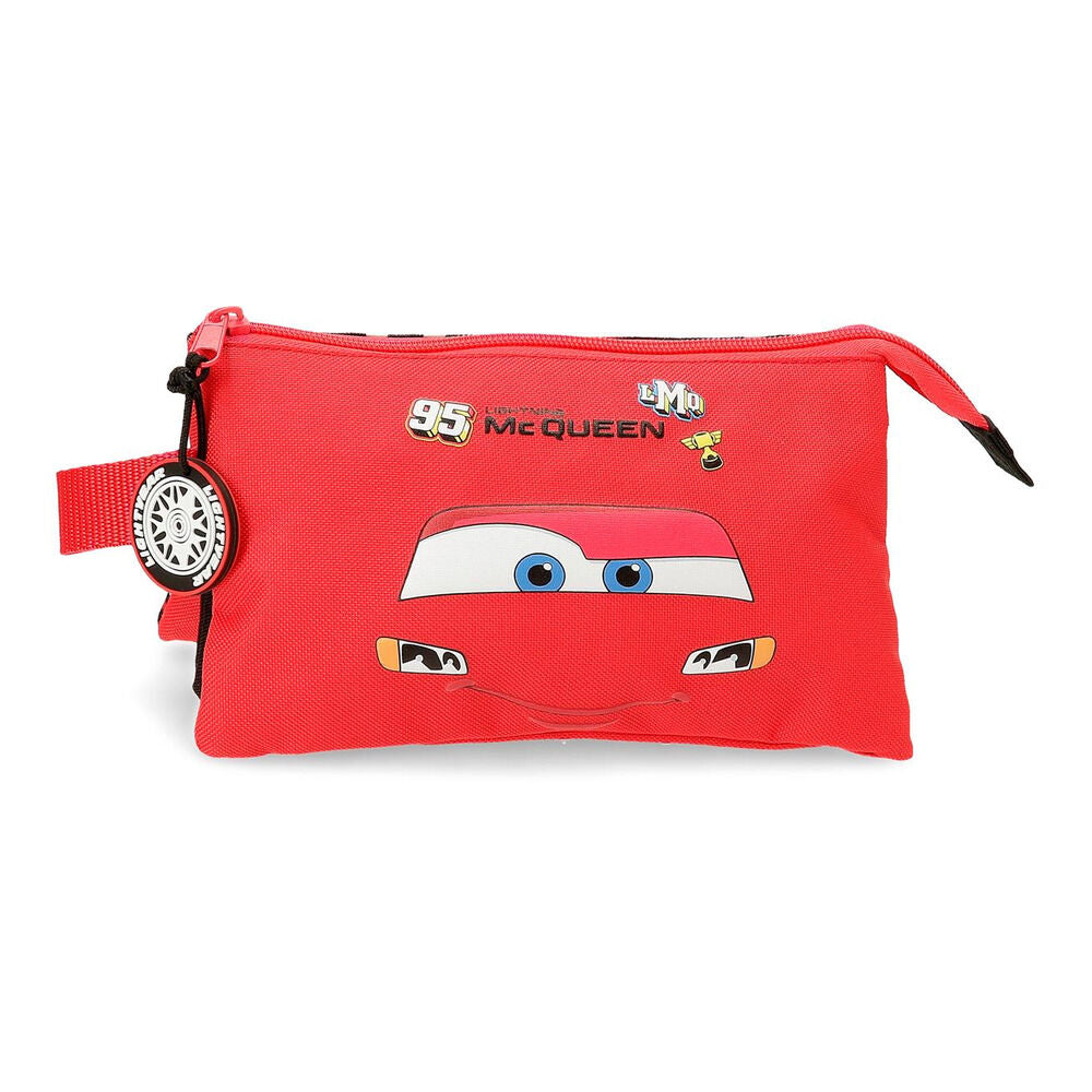 Estojo triplo Mcqueen Cars Disney