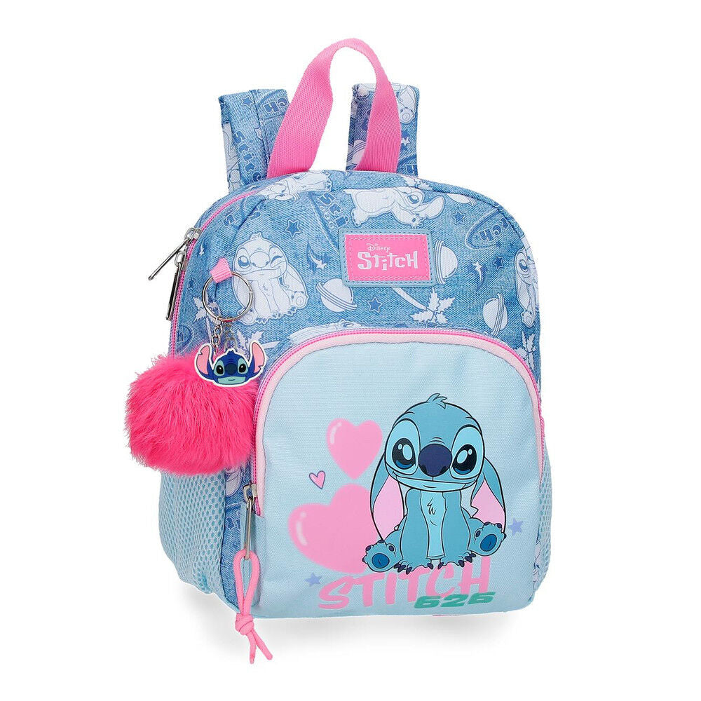 Hearts Stitch Disney Backpack 24cm
