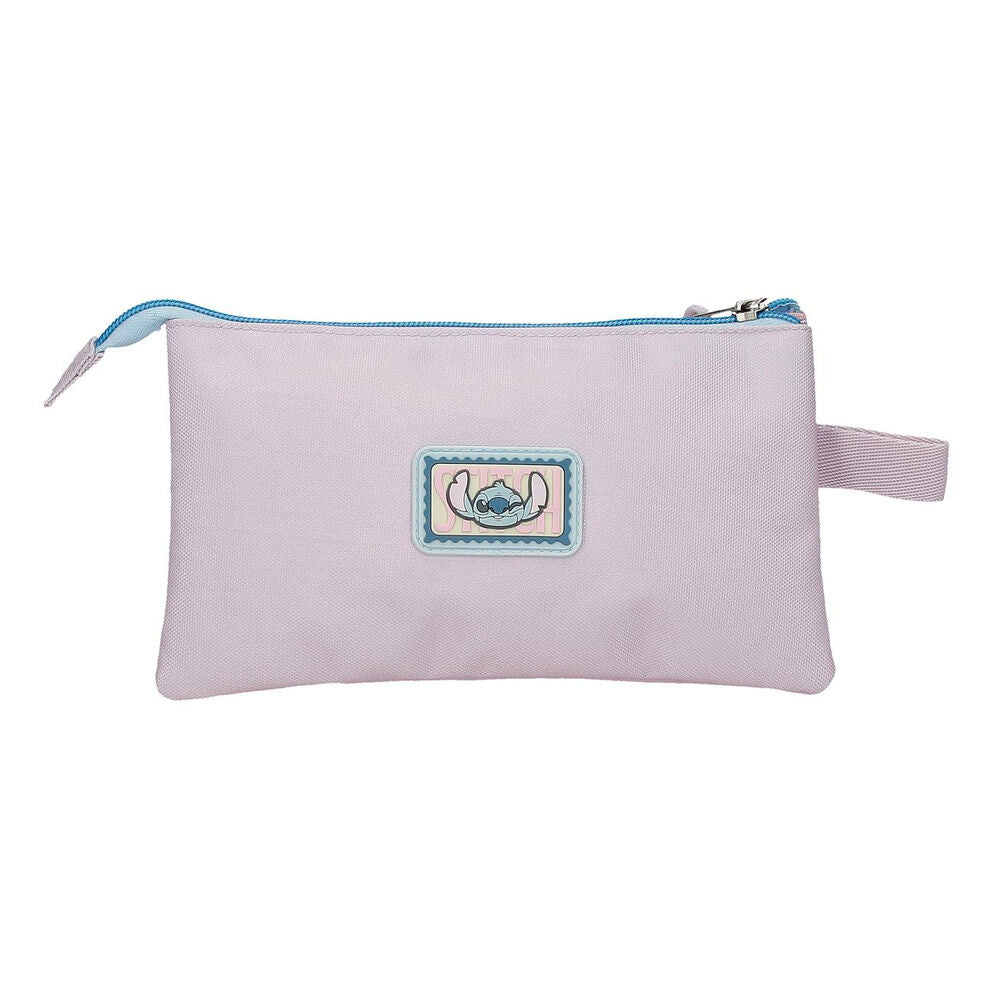 Estojo triplo From Hawaii Stitch Disney