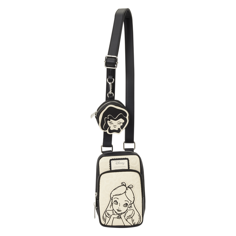 Alice in Wonderland Disney Loungefly Crossbody bag + coin purse