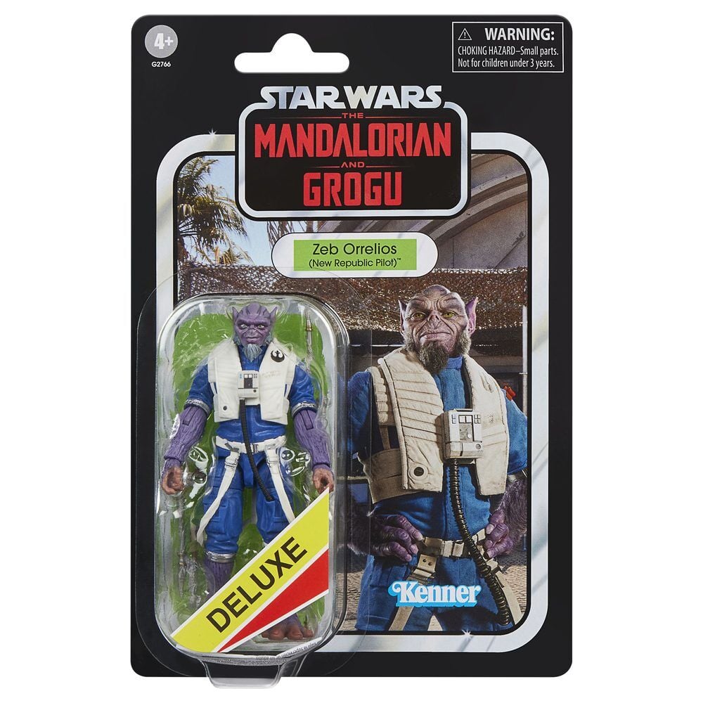 Figura Deluxe Zeb Orrelios Kenner The Mandalorian And Grogu Star Wars 9.5 cm - imagem 1