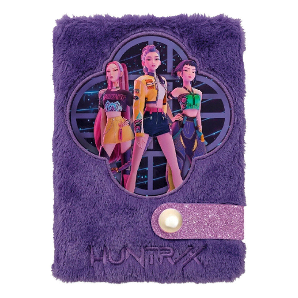 K-POP Demon Hunters A7 notebook with keyring