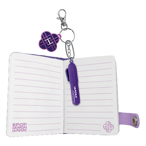 Cuaderno con llavero K-POP Demon Hunters A7