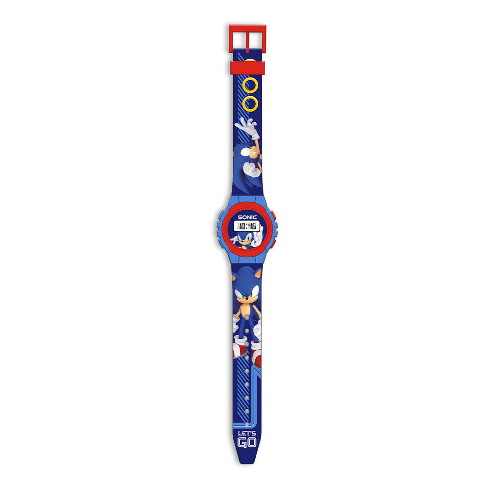 Relógio Digital Sonic the Hedgehog KE02