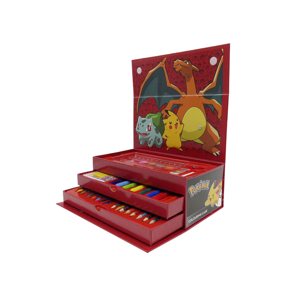 Conjunto de atividades Pokémon com 52 peças