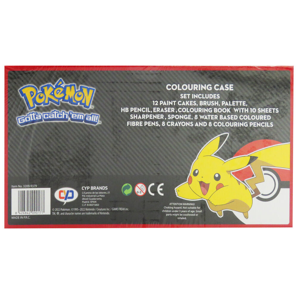 Conjunto de atividades Pokémon com 52 peças