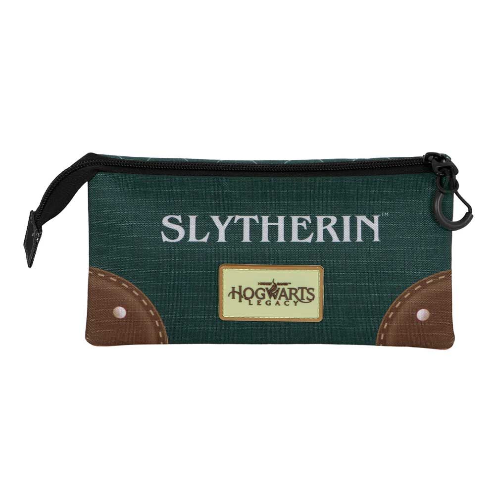 Estojo triplo Slytherin Harry Potter