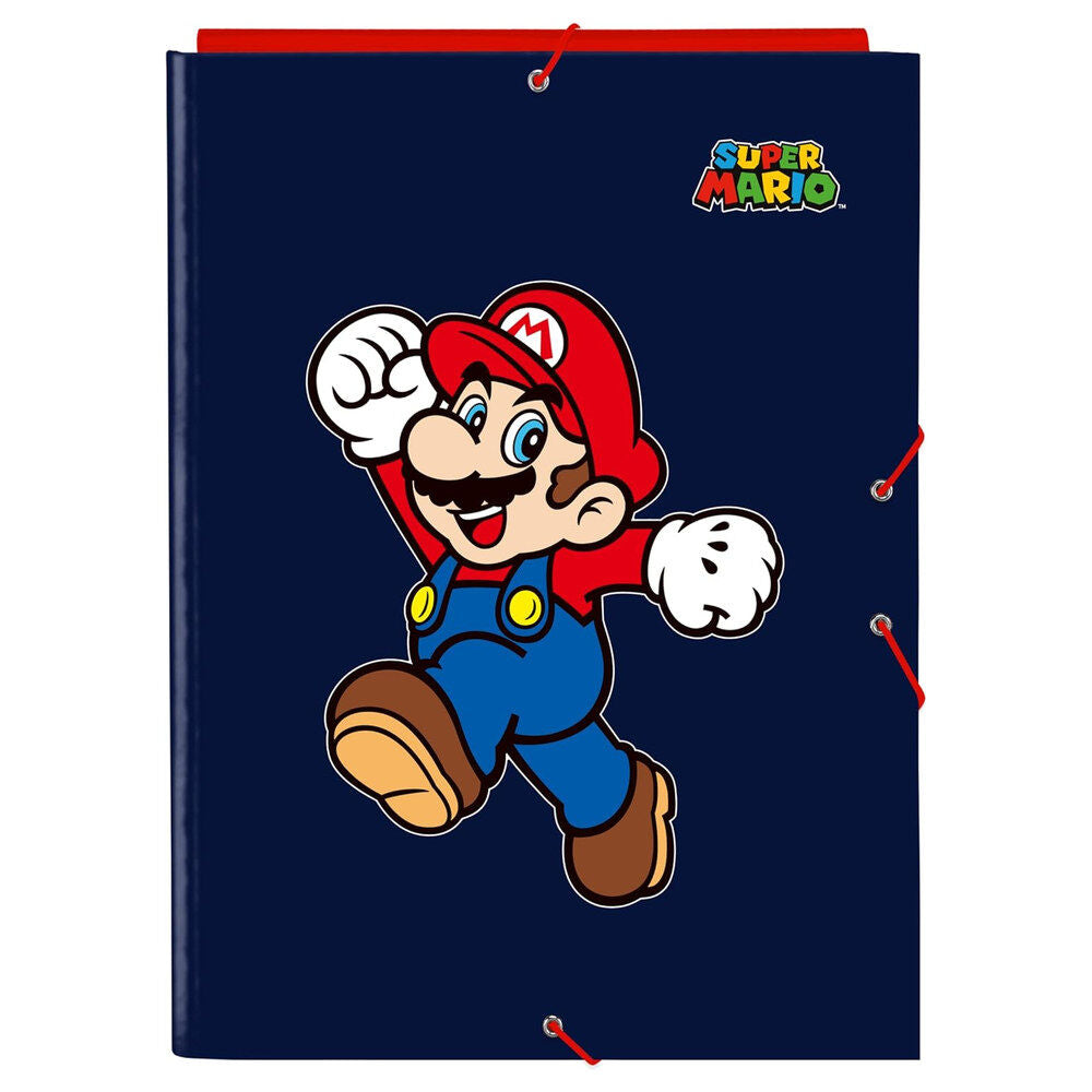 Capa com 3 abas Super Mario World