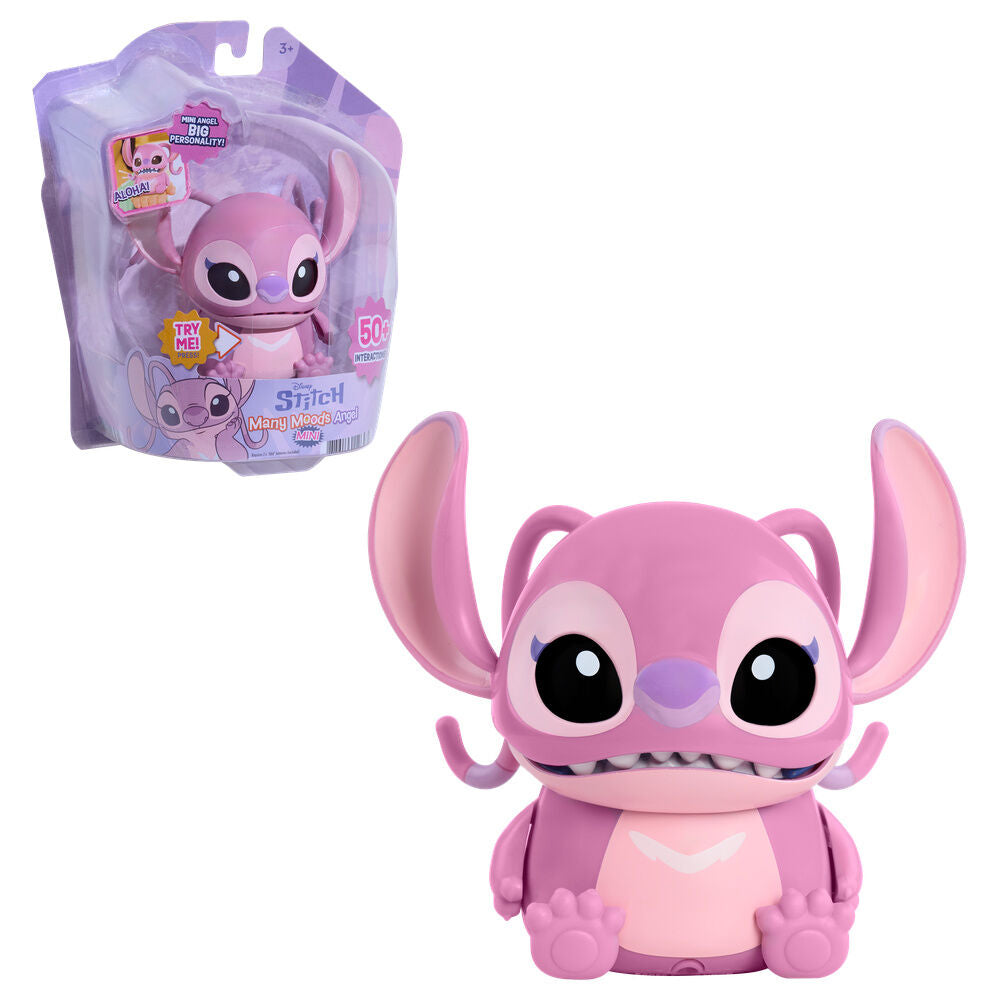 Mini figura interativa Angel Many Moods Stitch Disney