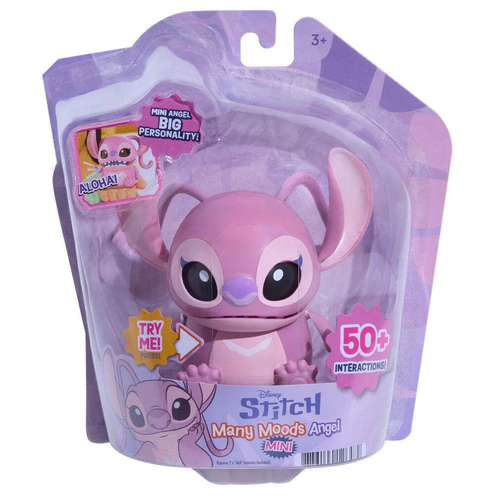 Mini figura interativa Angel Many Moods Stitch Disney