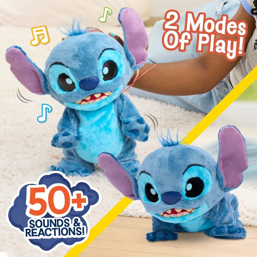 Peluche interativo Stitch Double Trouble Disney – Just Play