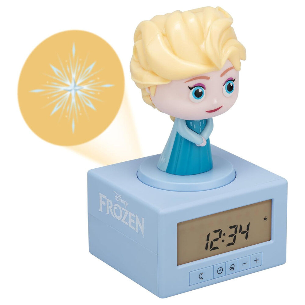 Despertador para treino do sono da Elsa de Frozen