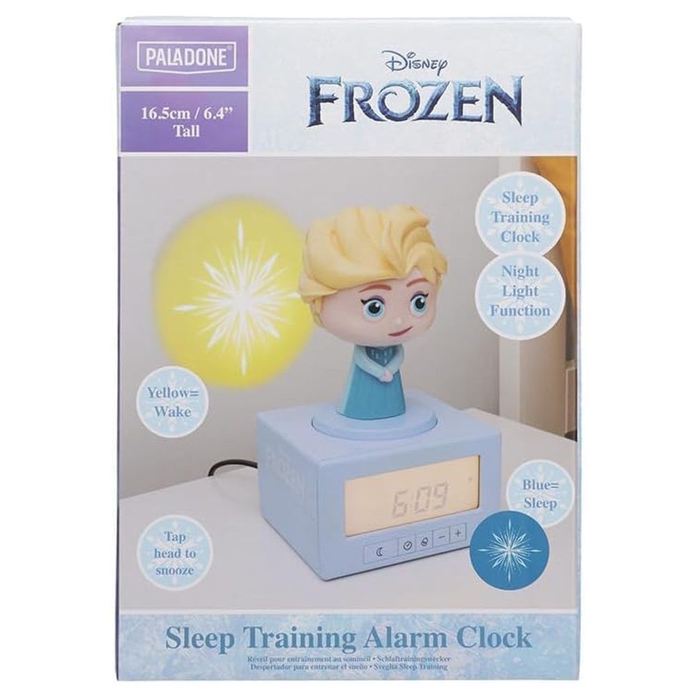 Despertador para treino do sono da Elsa de Frozen