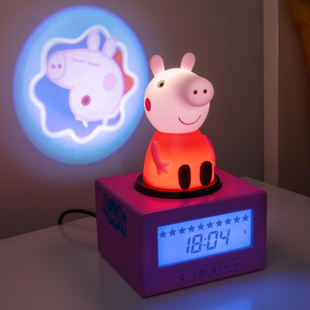 Despertador para treino do sono da Peppa Pig