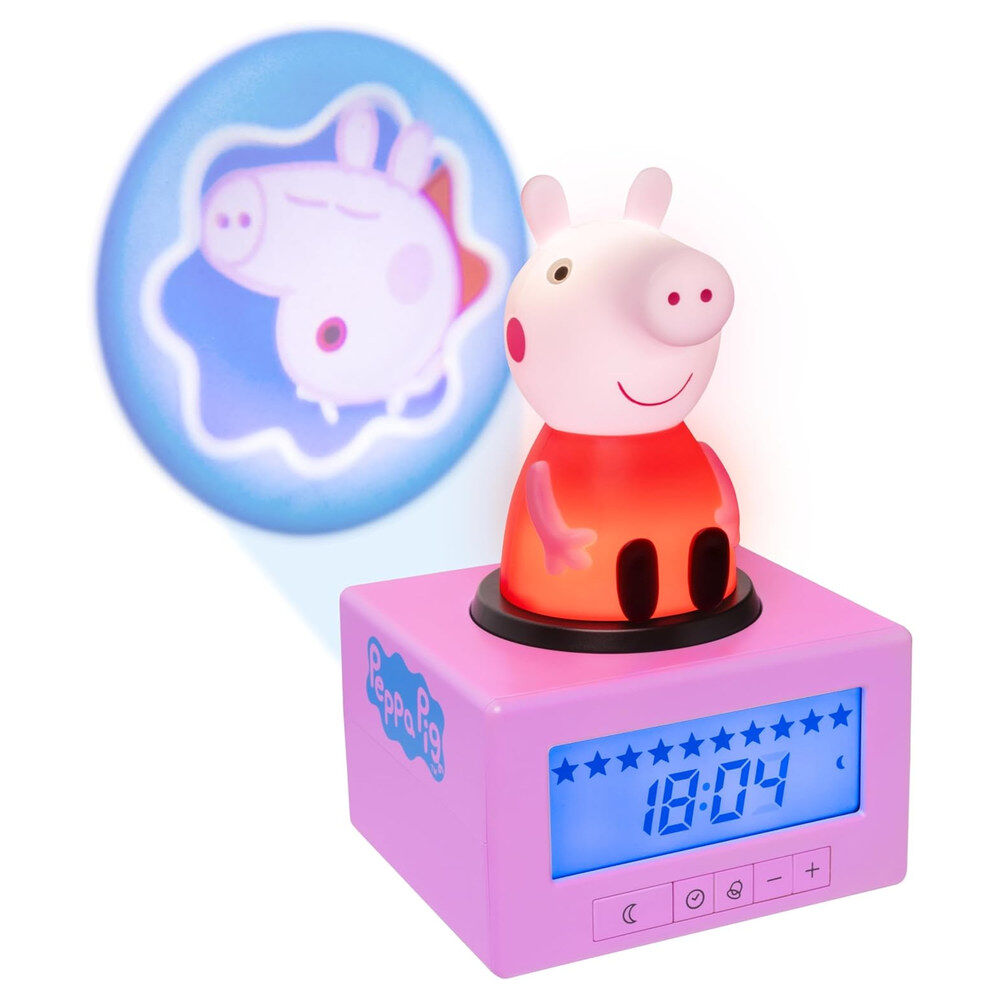 Despertador para treino do sono da Peppa Pig