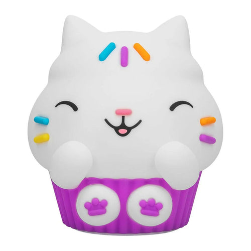 Candeeiro silicone recargável SquishyGlo Cakey Cat Gabby´s Dollhouse