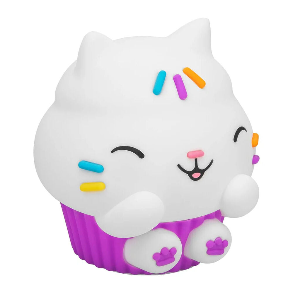 Candeeiro silicone recargável SquishyGlo Cakey Cat Gabby´s Dollhouse