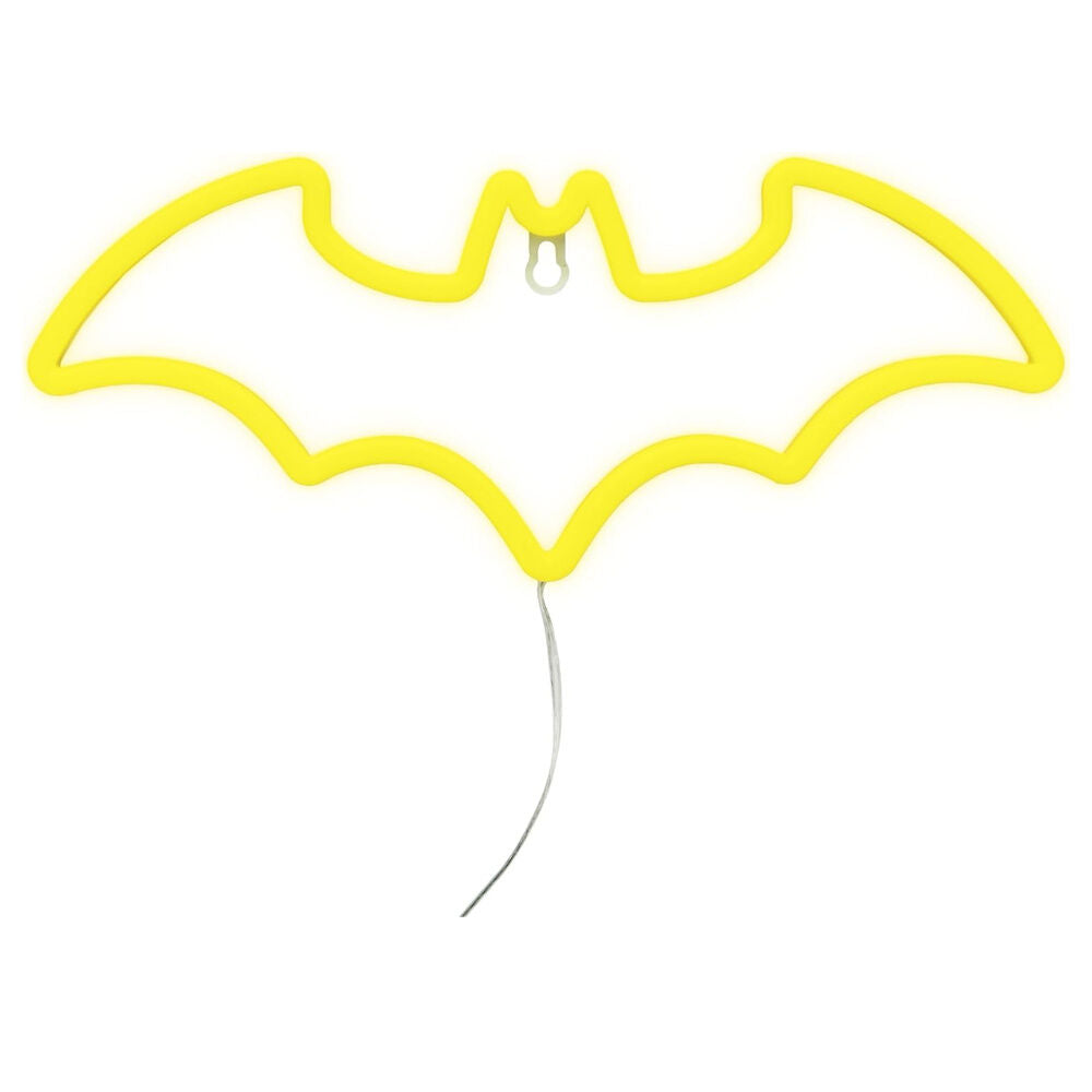 Luz LED neon parede Batman