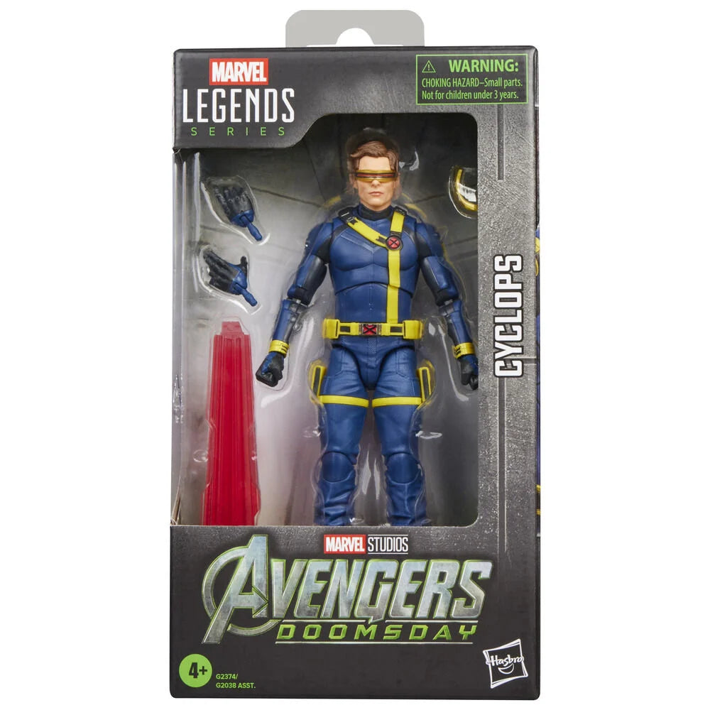 Figura Cyclops Avengers Doomsday Marvel Legends Series 15 cm — imagem 1