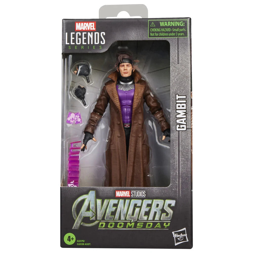 Figura Gambit Avengers Doomsday Marvel Legends Series 15 cm — imagem 1