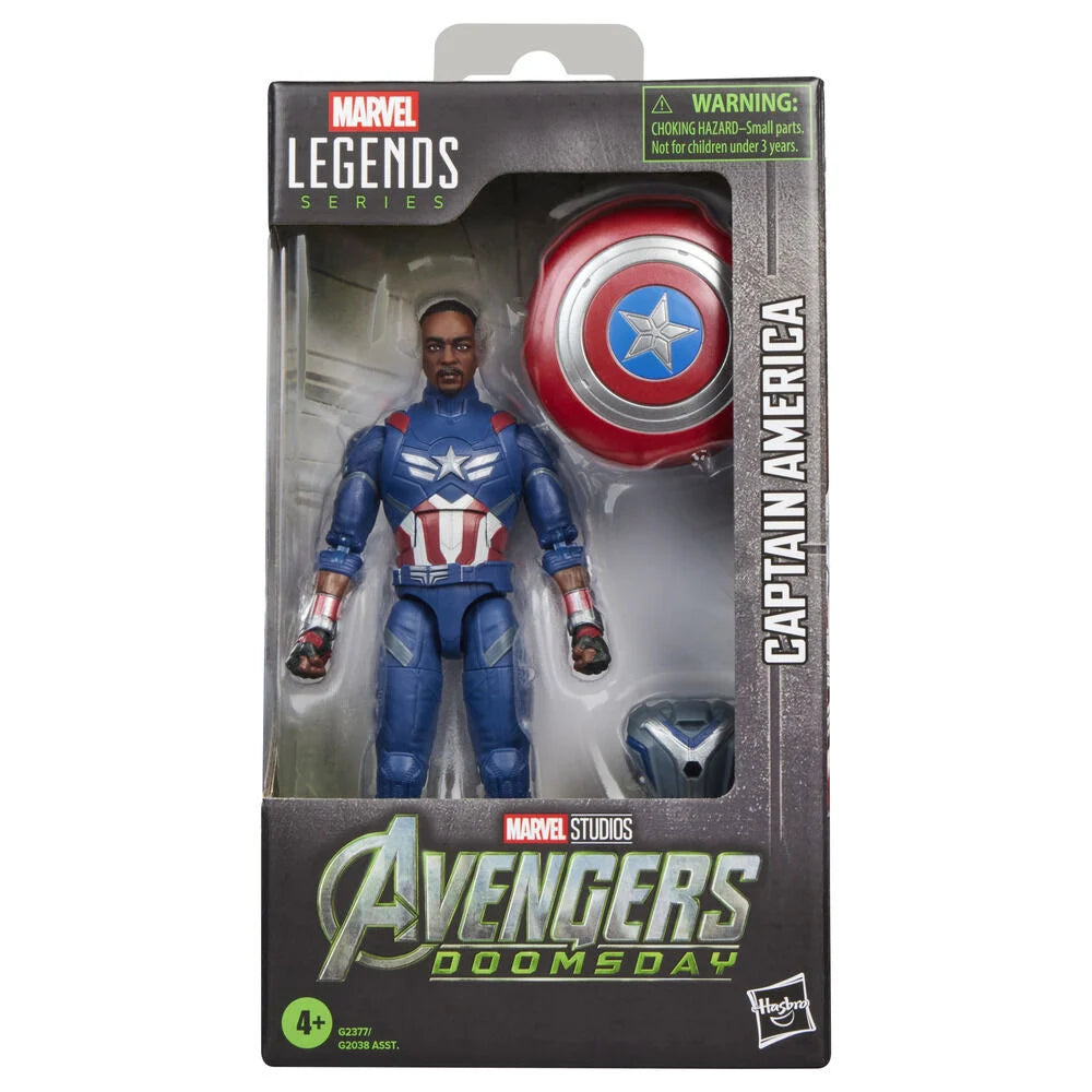 Figura Capitão América Avengers Doomsday Marvel Legends Series 15 cm — imagem 1