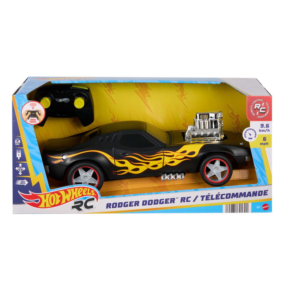 Carro Telecomandado Hot Wheels Rodger Dodger – Escala 1:16