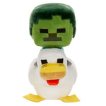 Peluche Chicken Jockey Minecraft 20 cm