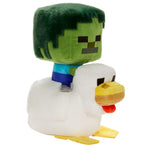 Peluche Chicken Jockey Minecraft 20 cm