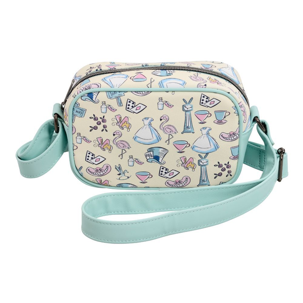 Bolso de hombro Loungefly Aiw Pastel Aop Alicia en el País de las Maravillas Disney